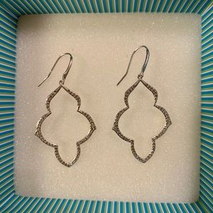 Silver earrings